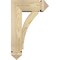 Ekena Millwork Thorton Arts and Crafts Rough Sawn Bracket w/ Offset Brace, Douglas Fir, 6"W x 14"D x 22"H BKT0604X14X22THR03RDF - alternate 3